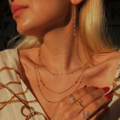 Inel reglabil din argint Arrow DiAmanti DIA16894